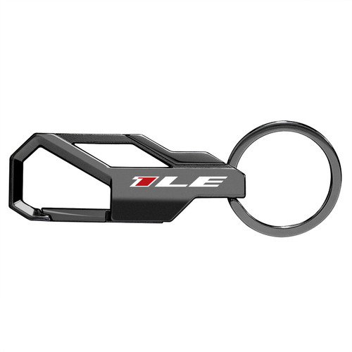 Chevrolet Camaro 1LE Gunmetal Black Carabiner-style Snap Hook Metal Key Chain