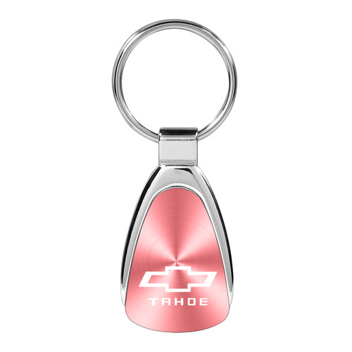 Chevrolet Tahoe Pink Tear Drop Key Chain
