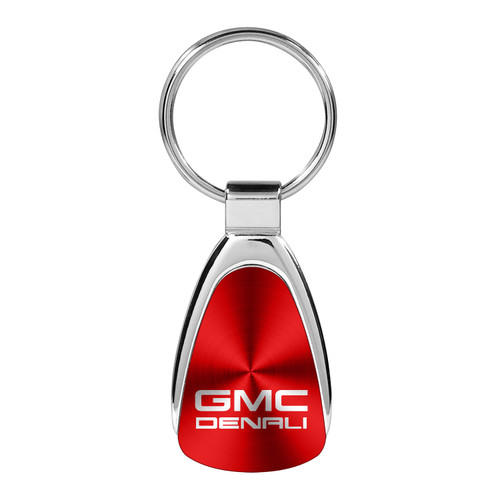 GMC Denali Red Tear Drop Key Chain