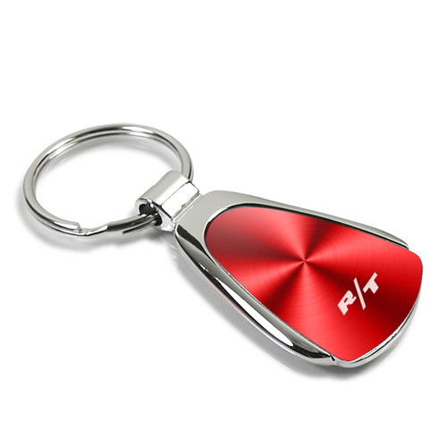 Dodge R/T Red Tear Drop Key Chain Key Chain