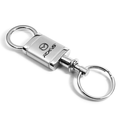 Mazda RX-8 Satin Chrome Valet Keychain