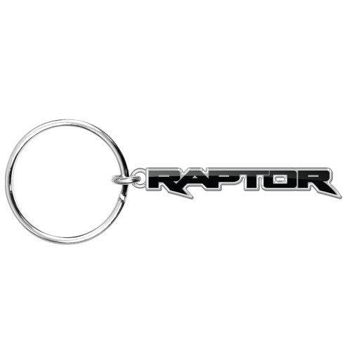 Ford F-150 Raptor 2017 up Full-Color Die-Cut Metal Key Chain, Key-Charm