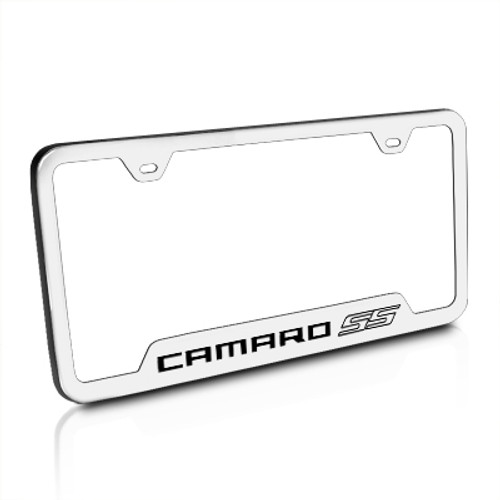 Chevrolet Camaro SS Polished Stainless Steel License Frame