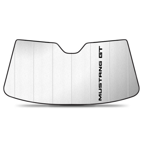 Ford Mustang GT 2015 to 2022 Custom Fit Silver Reflective Folding Auto Windshield Sun Shade
