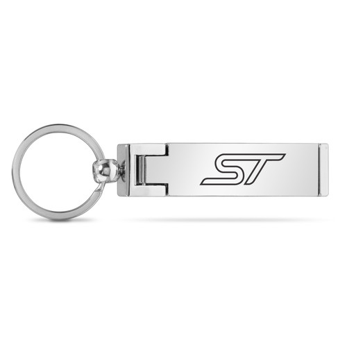 Ford ST Purse Handbag Hook Table Hanger Cellphone Stand Multifunctional Fold-Stylish Chrome Key Chain