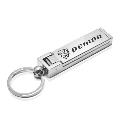 Dodge Demon Multifunction Cell Phone Stand Purse Bag Hook Table Hanger Foldable Chrome Key Chain