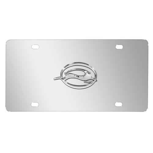 Chevrolet Impala 3D Chrome Logo Mirror Chrome Stainless Steel License Plate