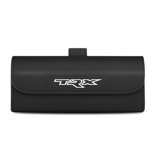 RAM 1500 TRX Black Leather Sunglass Case Car Sun Visor Mount Clip