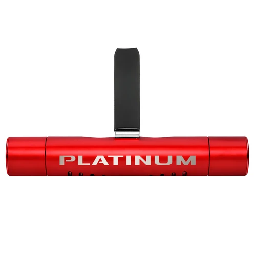Ford Platinum Red Aluminum Car Vent Air Freshener Clip with adjustable window and 10 Refill Sticks