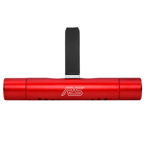 Ford Focus RS Red Aluminum Car Vent Air Freshener Clip with adjustable window and 10 Refill Sticks