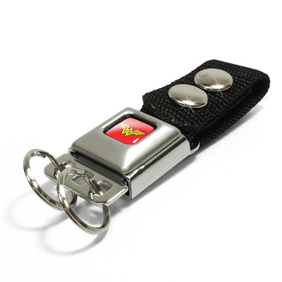 Wonder Woman Seatbelt Buckle Key Chain