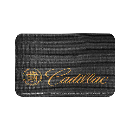 Cadillac Classic Logo Black Grip Fender Cover