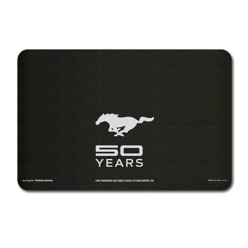 Mustang 50 Year Black Grip Fender