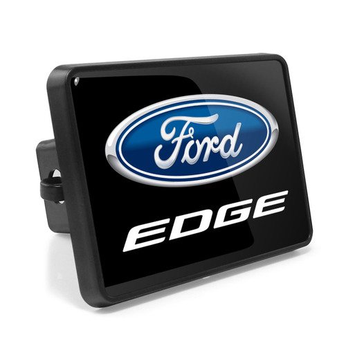 Ford Edge UV Graphic Metal Plate on ABS Plastic 2 inch Tow Hitch Cover