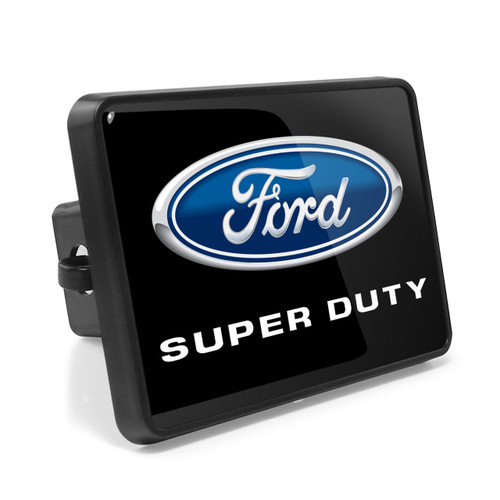 Ford F-Series Super Duty 2011 to 2016 UV Graphic Metal Plate on ABS Plastic 2 inch Tow Hitch Cover, Made in USA