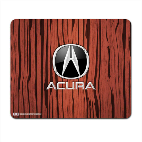 Acura Walnut Wood Look Computer Mouse Pad
