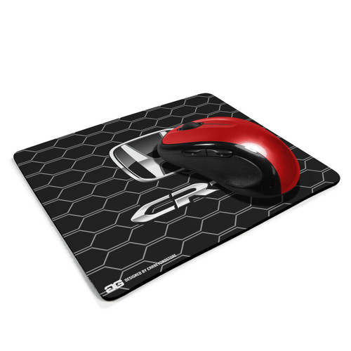 Honda CR-V Black Logo Honeycomb Grille Computer Mouse Pad