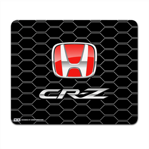 Honda CR-Z Red Logo Honeycomb Grille Computer Mouse Pad