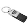 Jeep Grille Duo Black Leather Key Chain