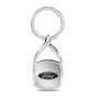 Ford Chrome Flame Tip Key Chain