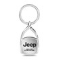 Jeep Grand Cherokee Chrome Flame Tip Key Chain