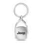 Jeep Chrome Flame Tip Key Chain