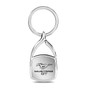 Ford Mustang GT Chrome Flame Tip Key Chain