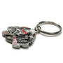 Bad To The Bone Emblem Metal Key Chain
