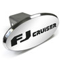 Toyota FJ Cruiser Engraved Oval Aluminum Tow Hitch Cover