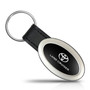 Toyota Land Cruiser Oval Style Metal Key Chain Key Fob