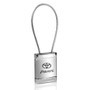 Toyota Prius Chrome Cable Key Chain