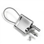 Toyota Chrome Cable Key Chain