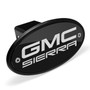 GMC Sierra Black Metal Plate 2 inch Tow Hitch Cover