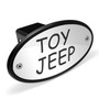 Toy Jeep Chrome Metal Plate 2 inch Tow Hitch Cover