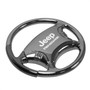 Jeep Renegade Black Chrome Steering Wheel Keychain