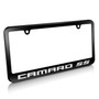 Chevrolet Camaro SS Matte Black Metal License Plate Frame