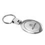 Acura Chrome Oval Metal Key Chain Keychain