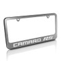 Chevrolet Camaro RS Gray Metal License Plate Frame