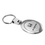 Honda Civic Chrome Oval Metal Key Chain Keychain