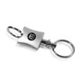 Mopar Black Logo Contoured Metal Valet Key Chain