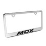 Acura MDX Chrome Metal License Plate Frame with Acura Screw Covers