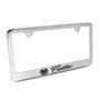 Cadillac Chrome Metal License Plate Frame with Cadillac Screw Covers