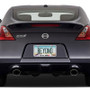 Nissan NISMO Chrome Metal License Plate Frame with Logo Screw Covers