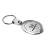Honda Chrome Oval Metal Key Chain Keychain