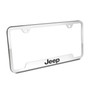 JEEP- Brushed Steel License Frame