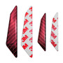 Ford Fusion Real Red Carbon Fiber Door Edge Guard Decal