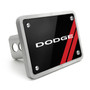 Dodge UV Graphic Black Billet Aluminum 2 inch Tow Hitch Cover