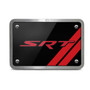 Dodge SRT UV Graphic Black Billet Aluminum 2 inch Tow Hitch Cover