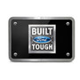 Ford Built Ford Tough UV Graphic Black Plate Billet Aluminum 2 inch Tow Hitch Cover