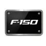 Ford F-150 2009-2014 UV Graphic Black Plate Billet Aluminum 2 inch Tow Hitch Cover